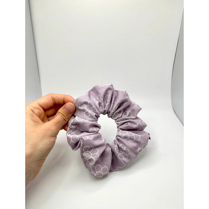 Mini Happy Lilac Flowers Spring Scrunchie Enchanted Scrunch
