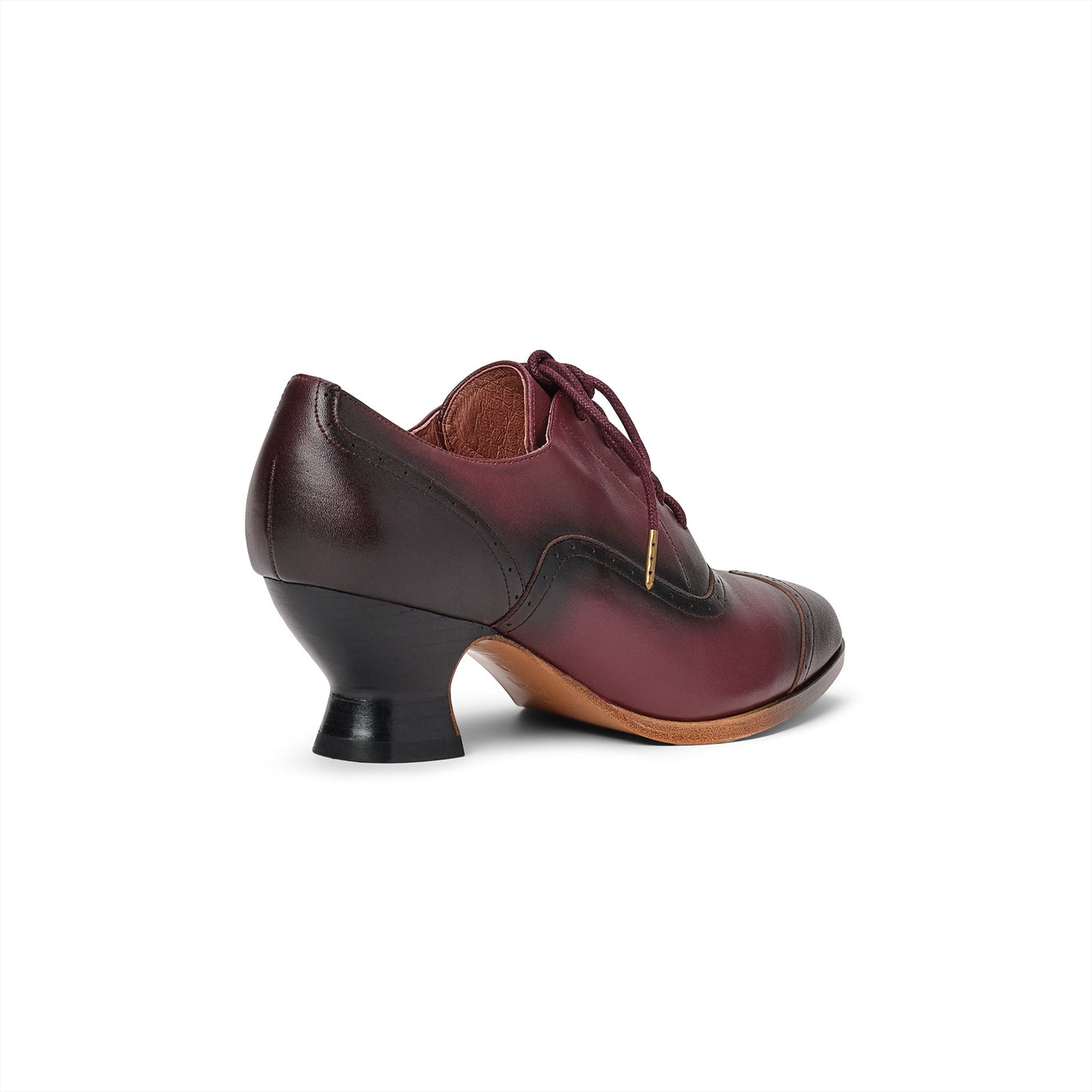 Londoner Edwardian Oxfords (Cherry) American Duchess