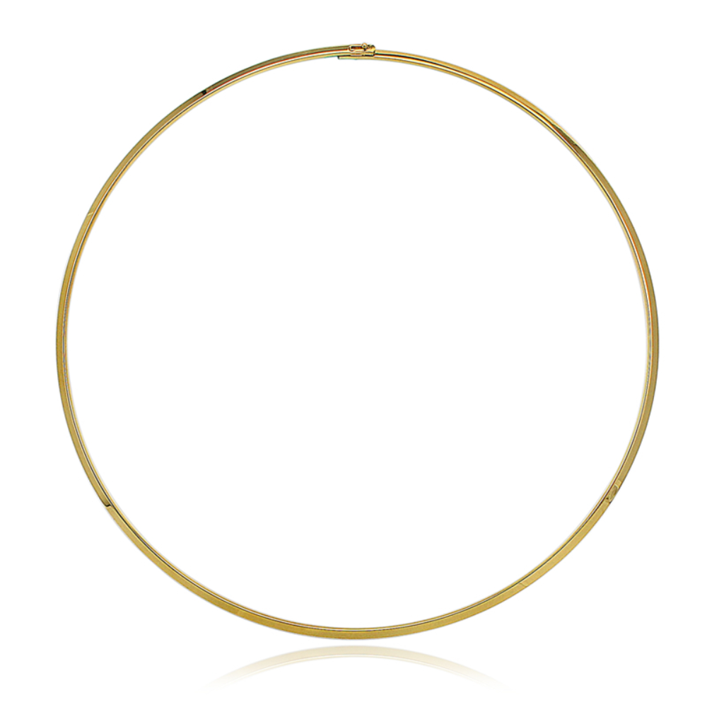 Sleek Collar Choker Necklace 18K Non Tarnish Deep South Originals
