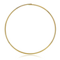 Sleek Collar Choker Necklace 18K Non Tarnish Deep South Originals