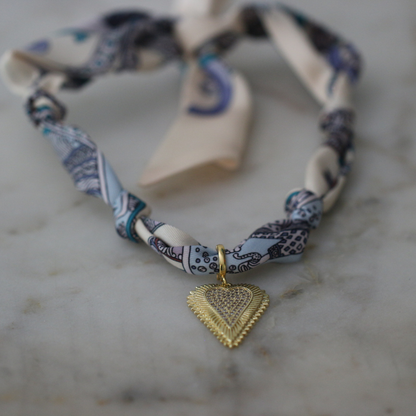 Prairie Sky Scarf Necklace Deep South Originals