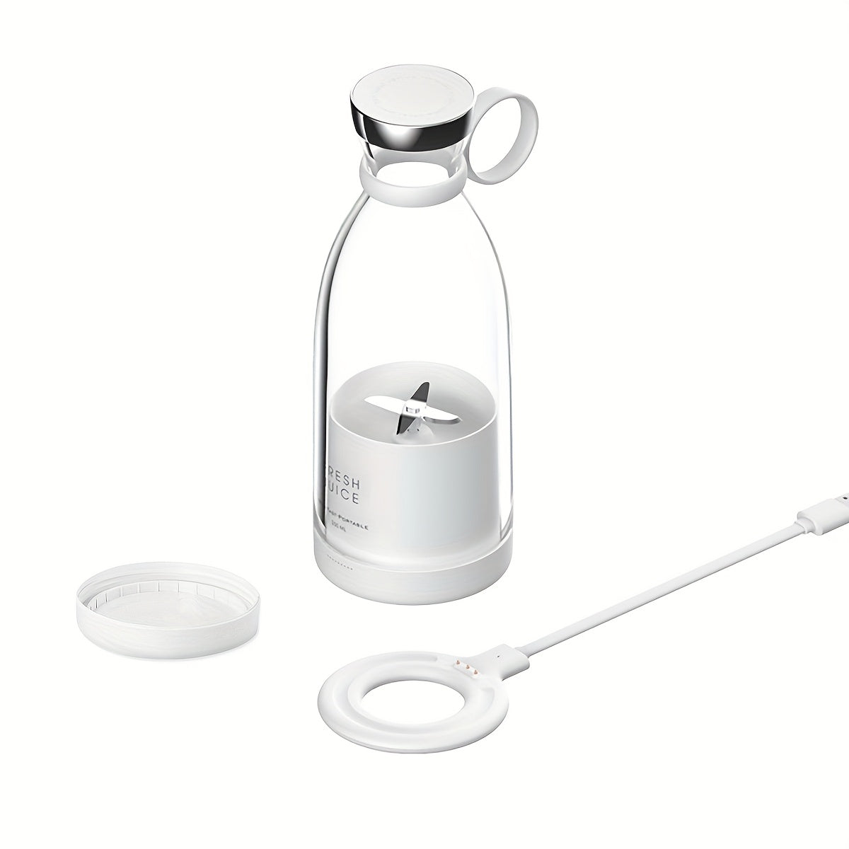 [Portable Fruit Blender] Wireless Mini Fruit Blender Juicer - 350ML Portable Electric, Perfect for On-the-Go! NovaCart