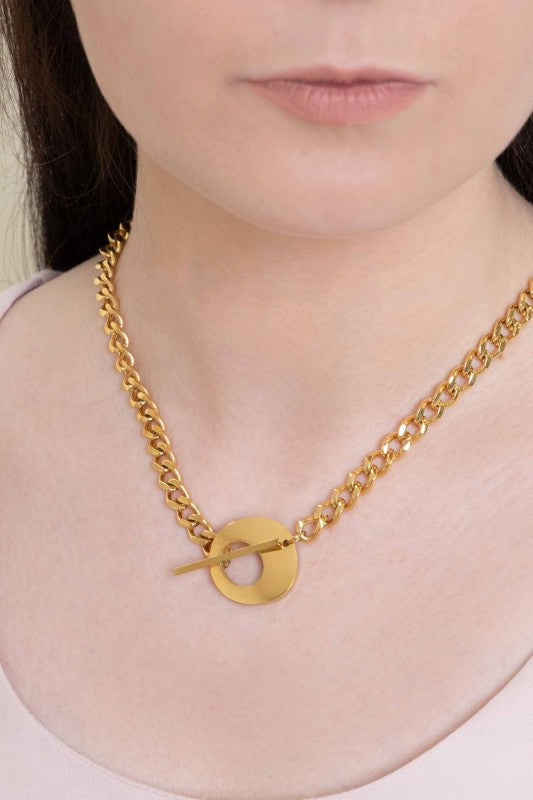 Striking Chain Collar Necklace (14K) Shop Style & More | Fresh Looks, Everyday Deals & Free Shipping