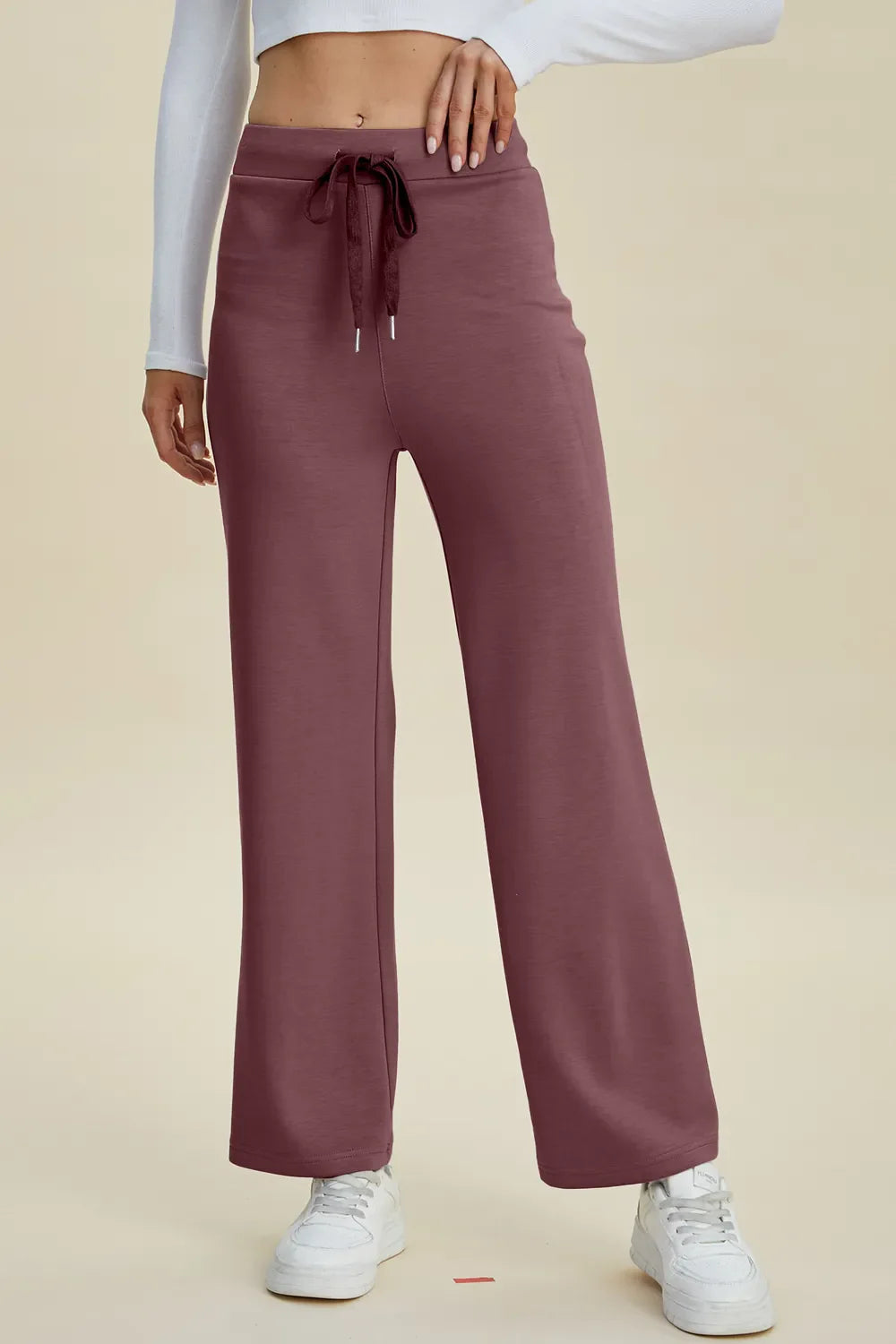 Basic Bae Full Size Air Scuba Drawstring Wide Leg Pants New Era Fashion LLc