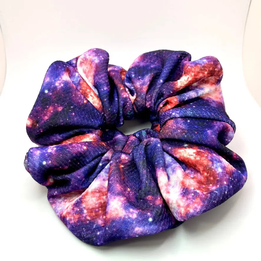 Purple Galaxy Bullet Scrunchie Enchanted Scrunch