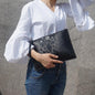 Python Luxe Clutch - Stylish Simulated Leather Clutch for Sophisticated Women Country in My Heart