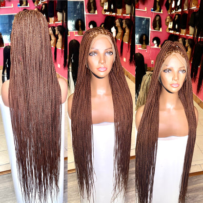 40inches knotless braided wig Brown HOL stores