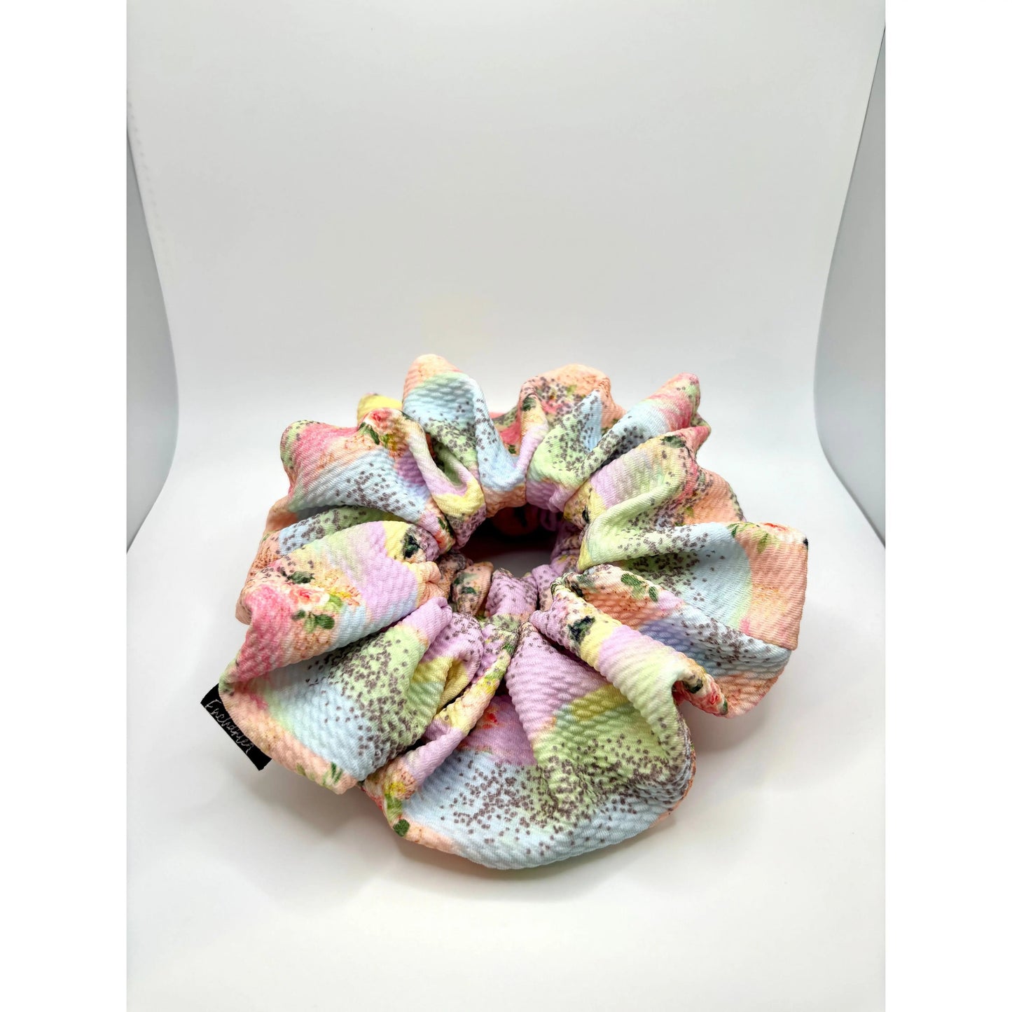 Pastel Watercolor Spring Bullet Scrunchie Enchanted Scrunch