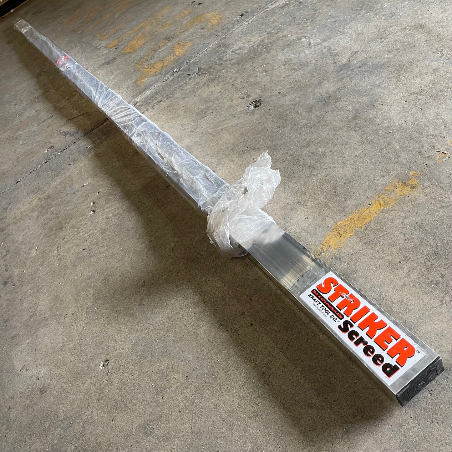 KRAFT TOOL CO. Striker Screed 192”x3-1/2”x1-1/2” ALUMINUM CC612AL PayWut