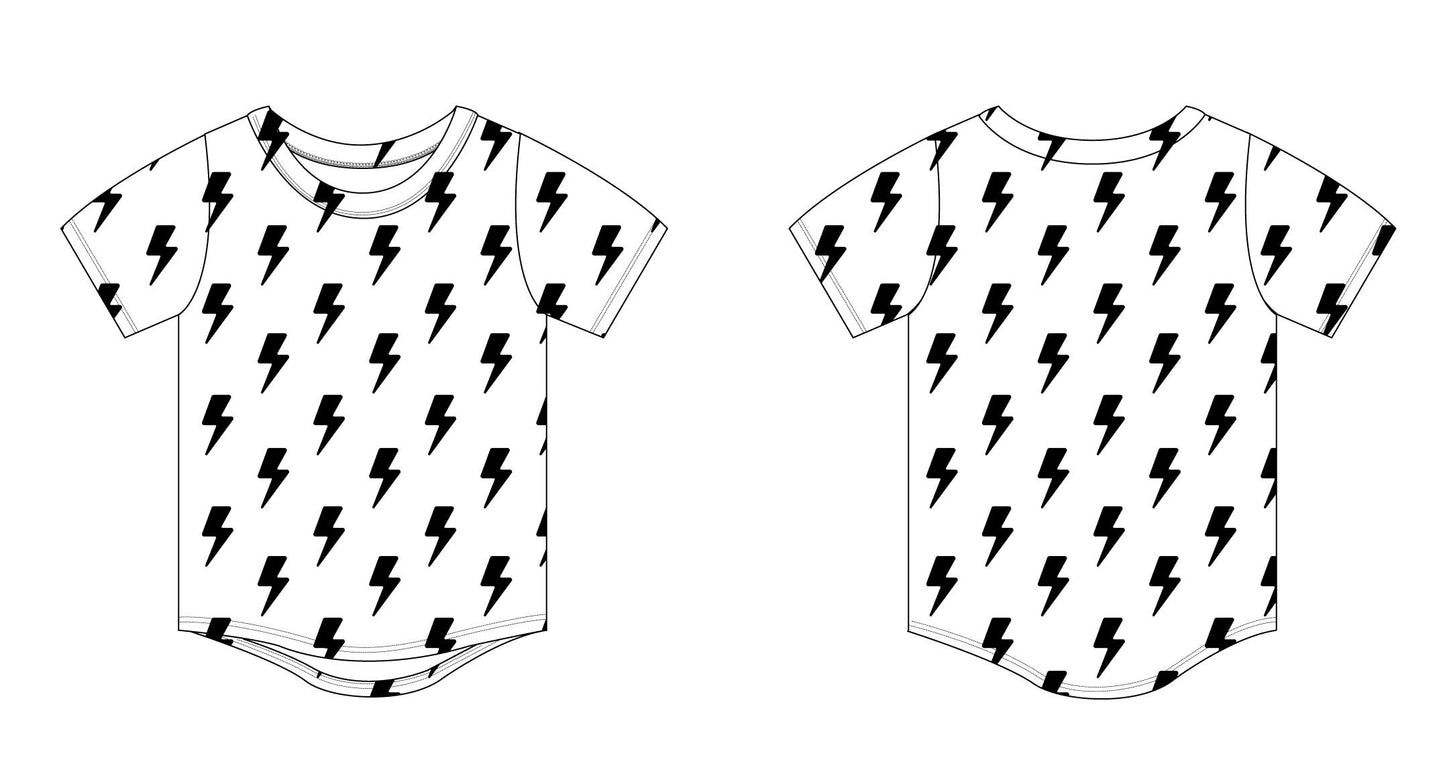 Bowie (ribbed) - Everyday Tee Blush Lotus