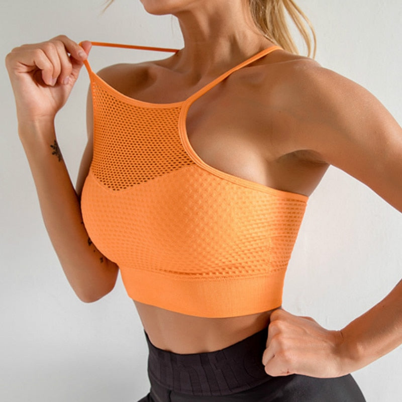 Freedom Cross Back Sport Bra Country in My Heart