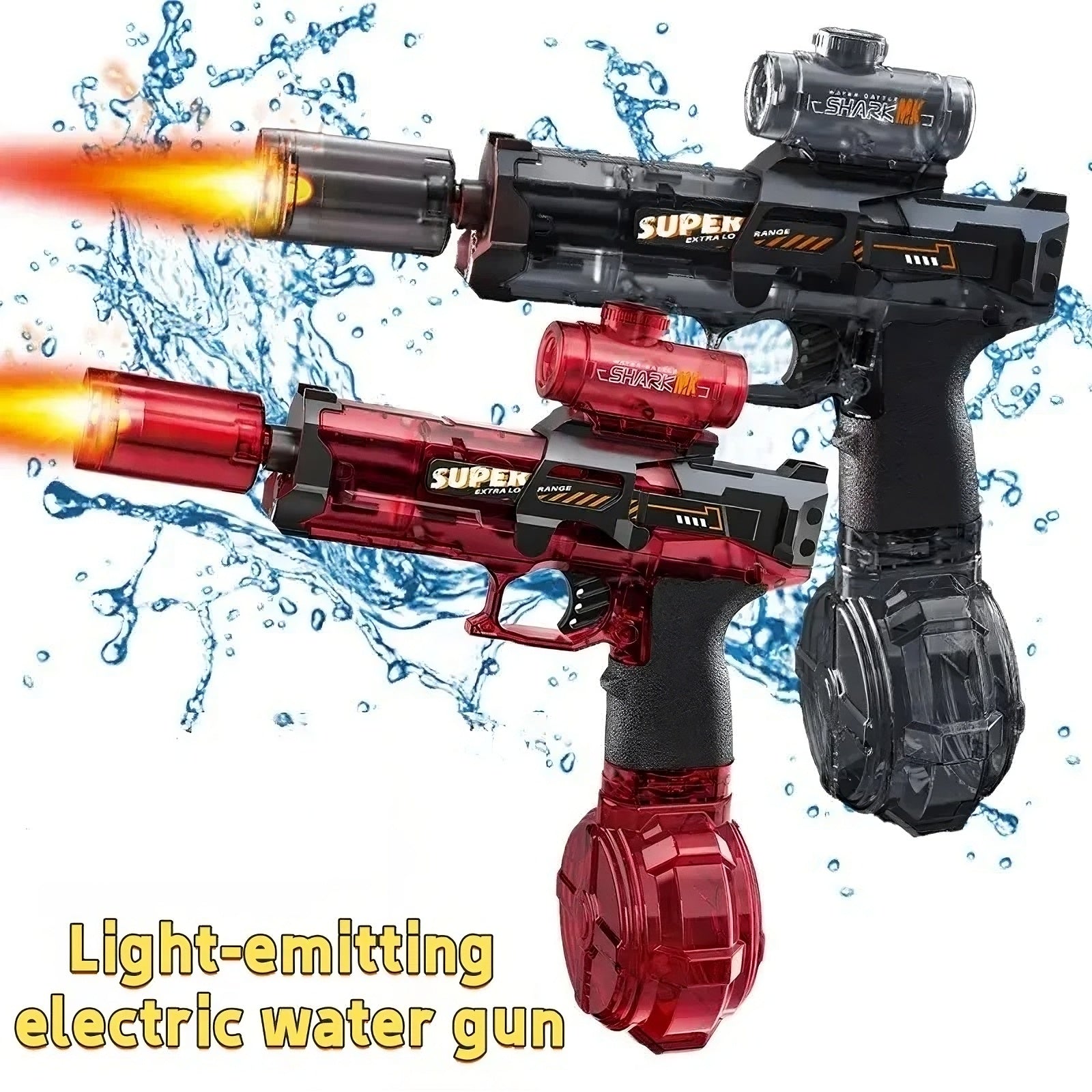Glow LED Water Gun ViralGalleria.com