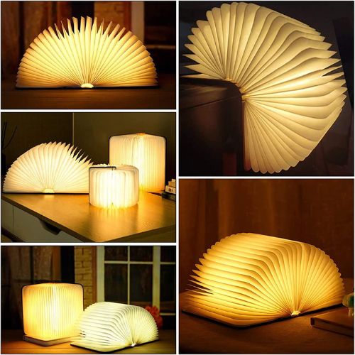 Wooden Book Light ViralGalleria.com