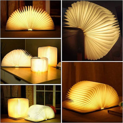 Wooden Book Light ViralGalleria.com