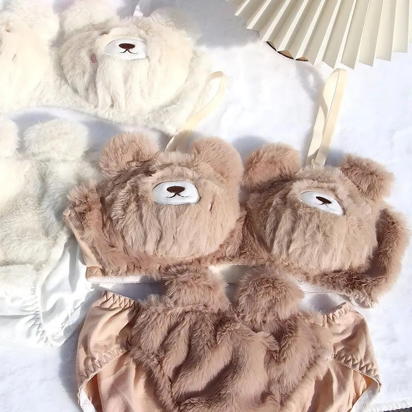 Plush Bra Lingerie Set ViralGalleria.com