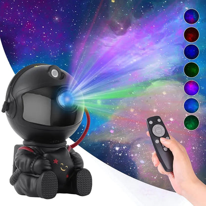 Star Projector Sitting Astronaut Galaxy Night Light ViralGalleria.com