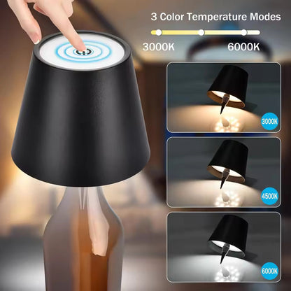 LED Bottle Table Lamp ViralGalleria.com