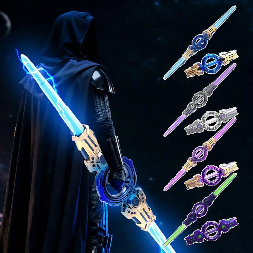 Toy Double Ended Retractable Double Edged Lightsaber ViralGalleria.com