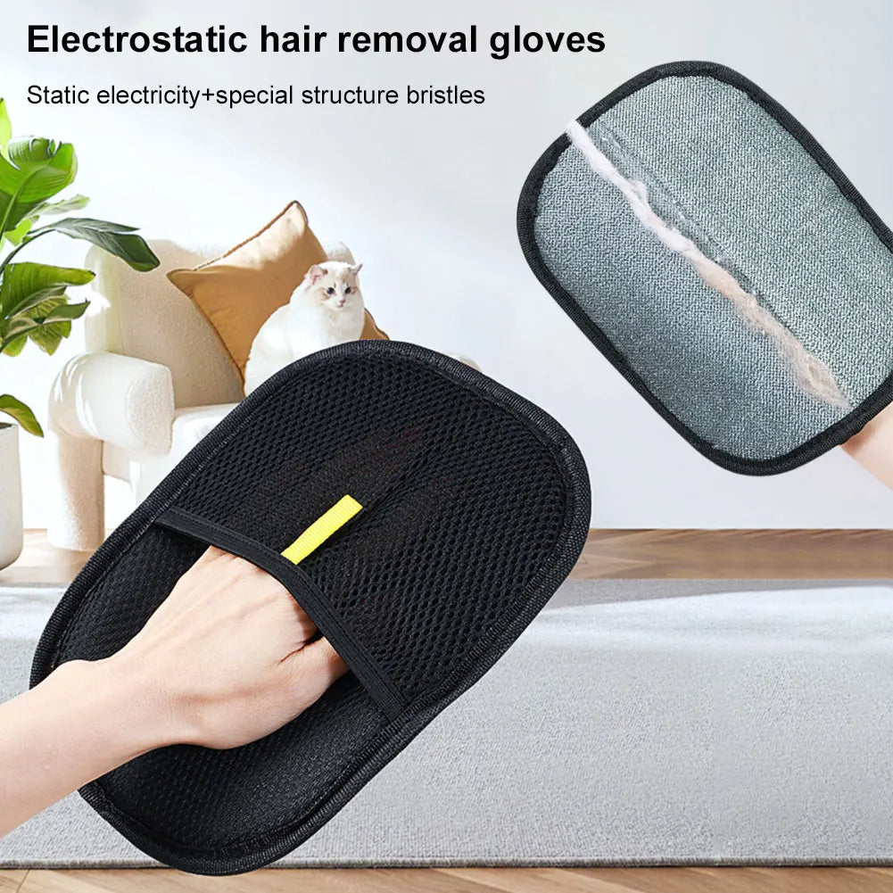 Pet Hair Removal Glove ViralGalleria.com