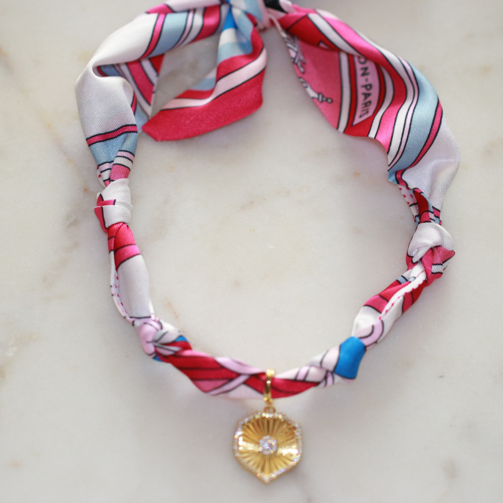 Wrapped in Strength Scarf Necklace Deep South Originals