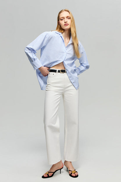 The Cityer Crop Wide Jeans HJ009 Hey Joanie
