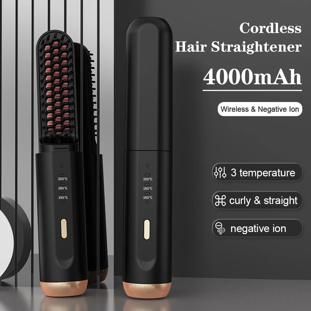 Cordless Beard Straightener for Men ViralGalleria.com