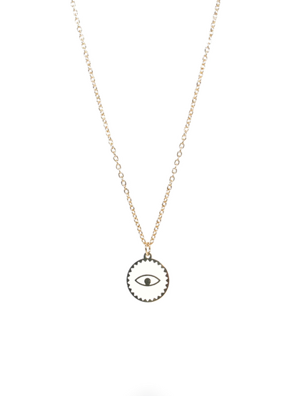 Eye Pendant Necklace LUNAR VINES