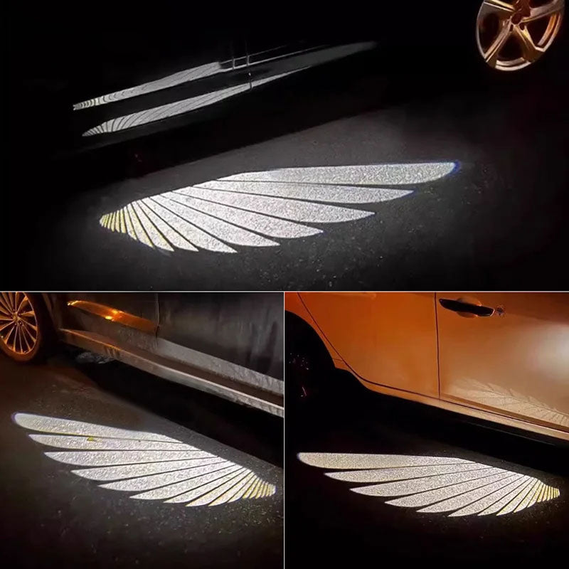 Car Angle Wings LED ViralGalleria.com