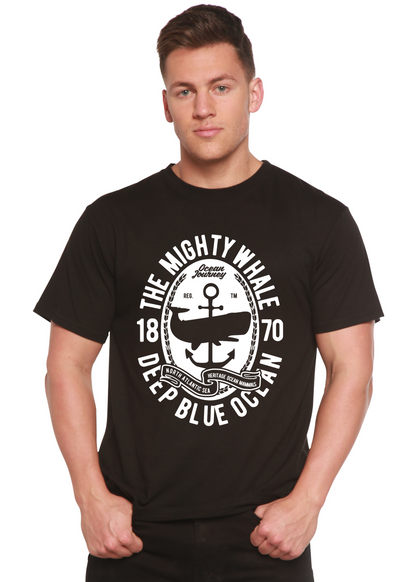 The Mighty Spun Bamboo® Men's Bamboo Viscose/Organic Cotton Short Sleeve Graphic T-Shirt Spun Bamboo