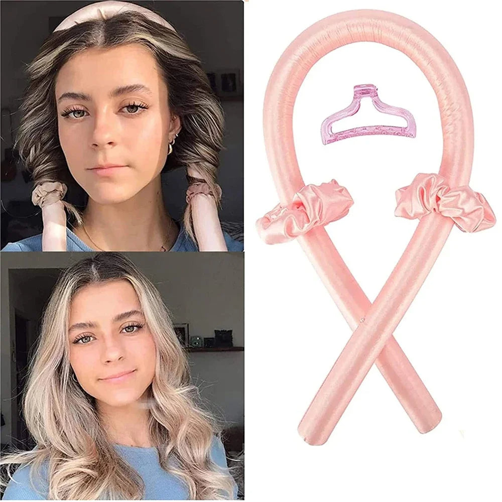 Heatless Curling Rod Headband ViralGalleria.com