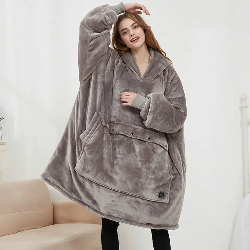 Oversized Heatable Hoodie ViralGalleria.com