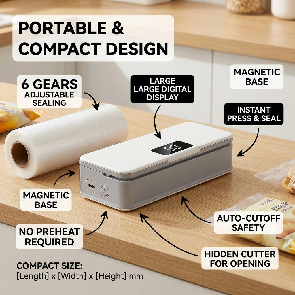 Kitchen Bag Sealer ViralGalleria.com