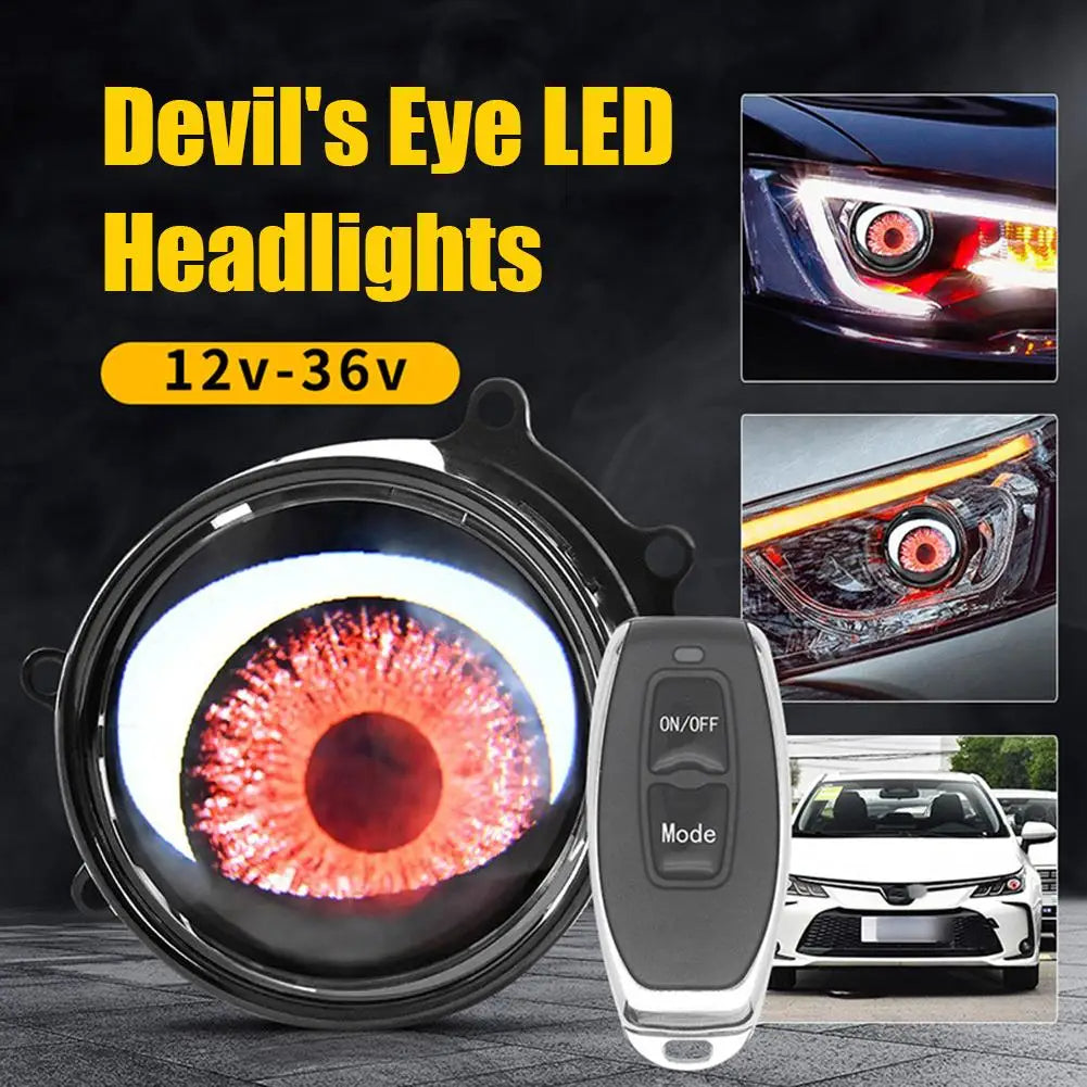 Dynamic LED Eye Headlights ViralGalleria.com
