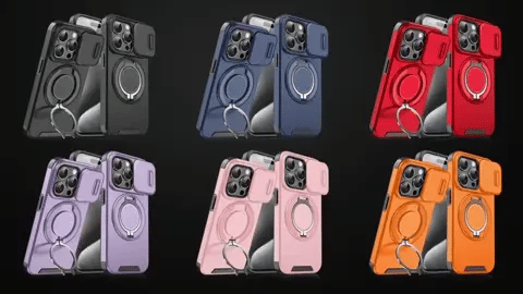 Armor Magnetic Bracket Case for iPhone ViralGalleria.com