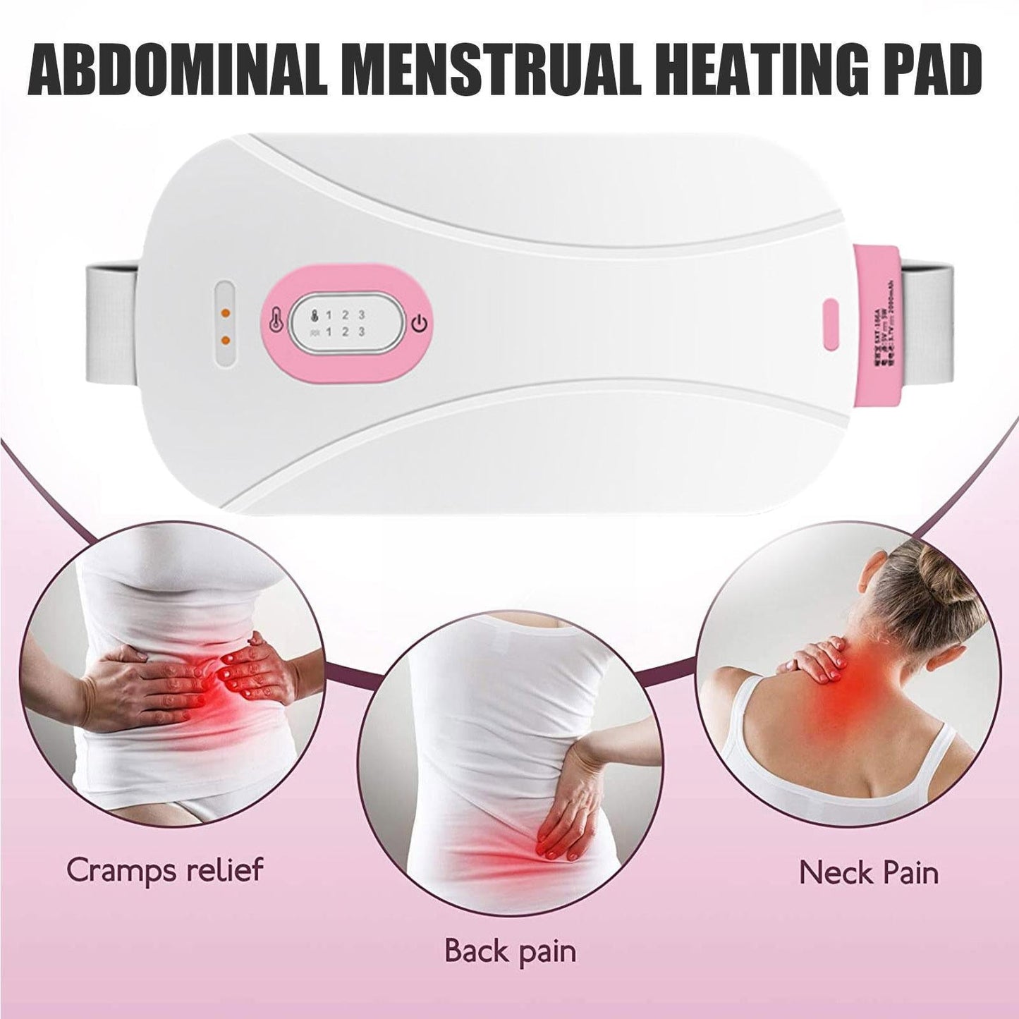 Portable Menstrual Cordless Electric Heating Pad ViralGalleria.com