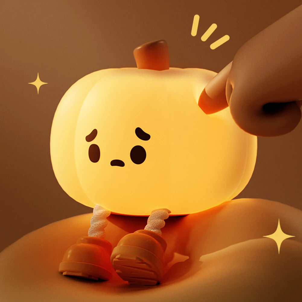 Cute Pumpkin Night Light ViralGalleria.com
