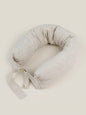 Linen Adjustable Neck Support Travel Pillow