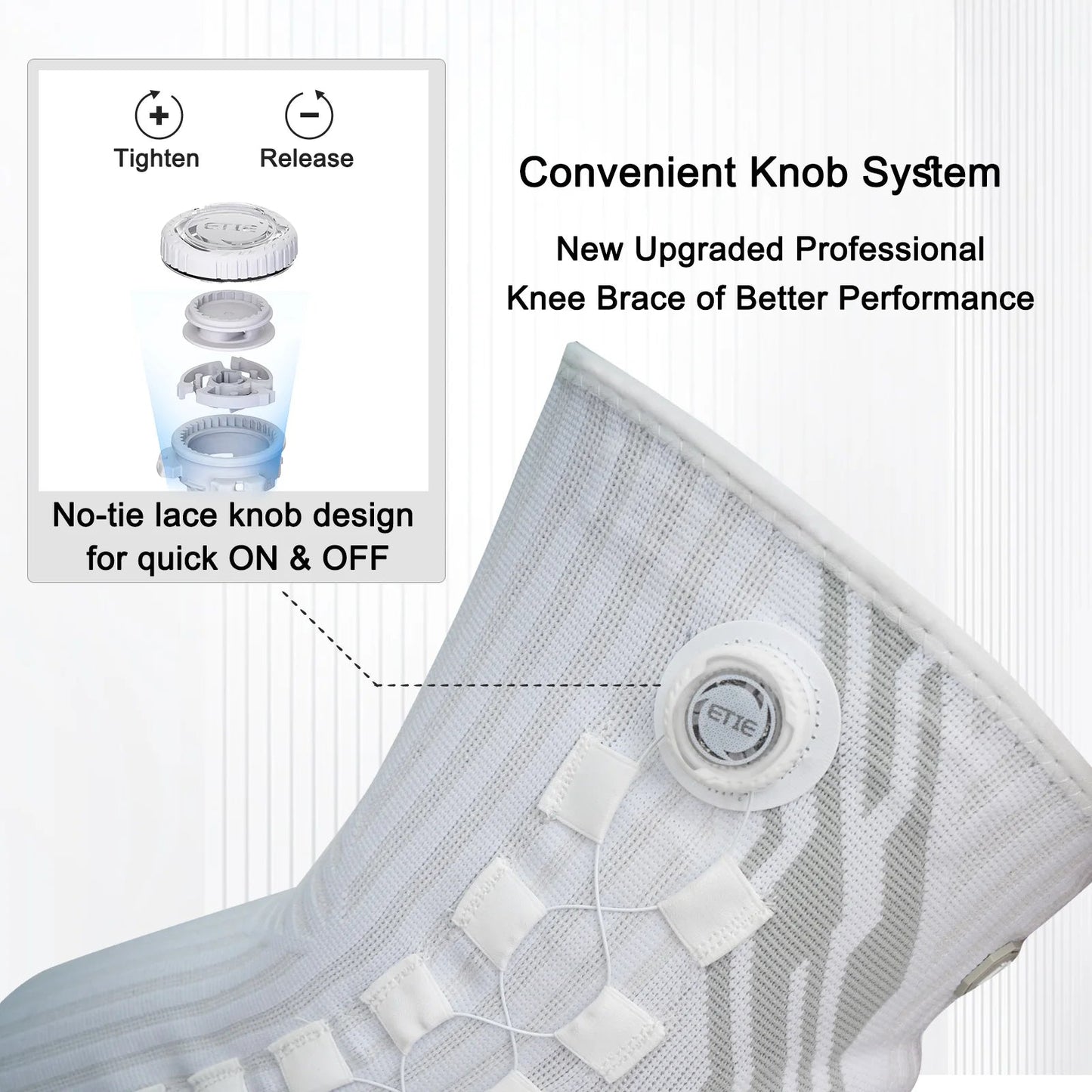 Adjustable Knee Brace with Patella Support Stabilizer ViralGalleria.com