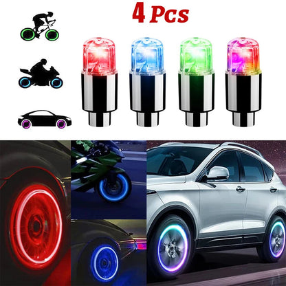 Tire Valve LED Caps ViralGalleria.com