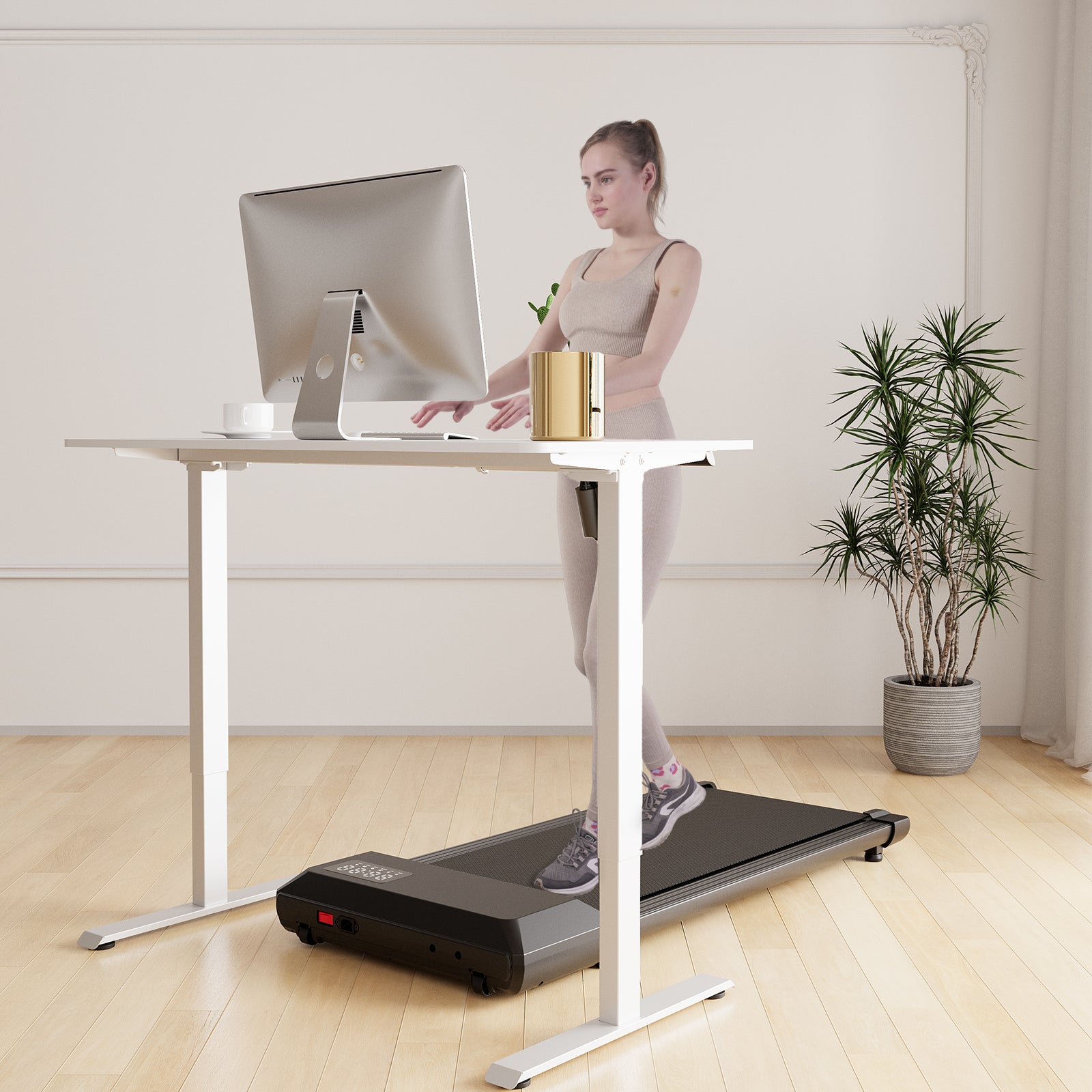DeerRun®Electric Standing Desk, 39 x 23 Inches Height Adjustable DeerRun®