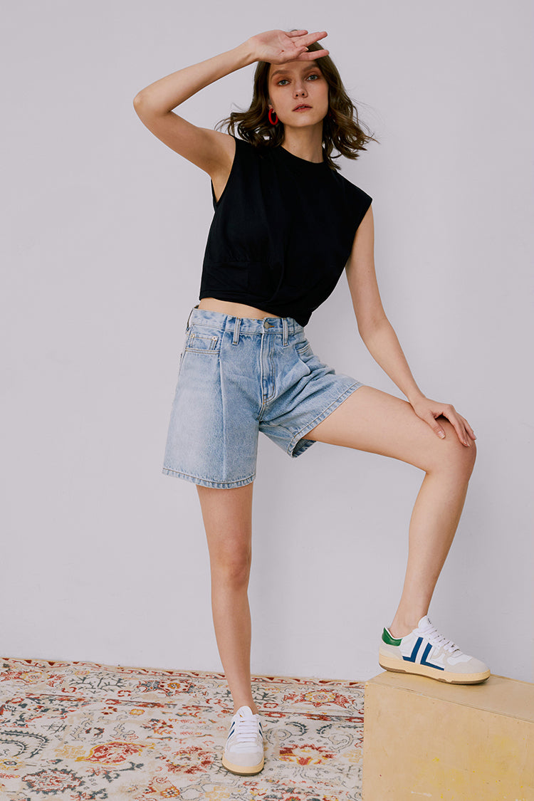 The Pleated Fun Short HJ117 Hey Joanie