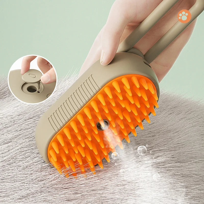 3 in 1 Cat Steam Brush Upgraded Version ViralGalleria.com