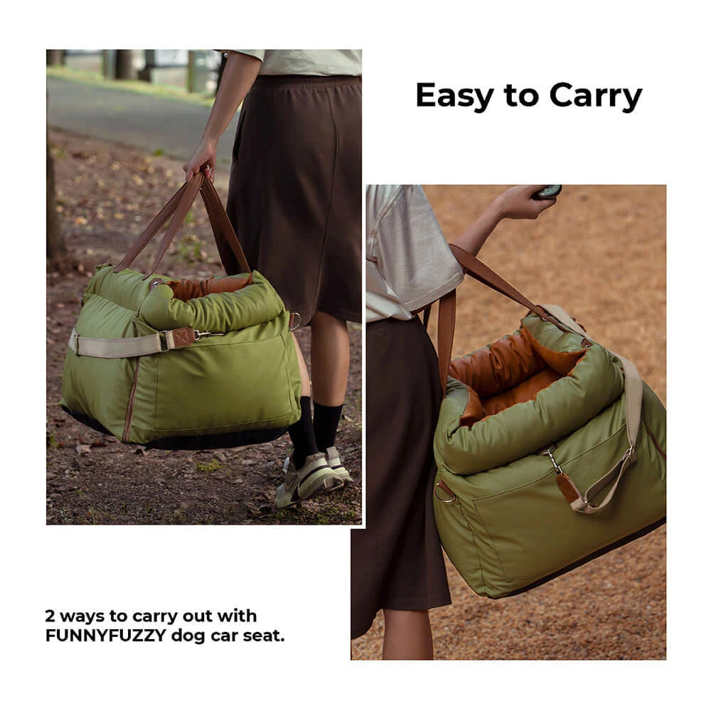 Dog Car Seat Bed with Safety Buckle ViralGalleria.com