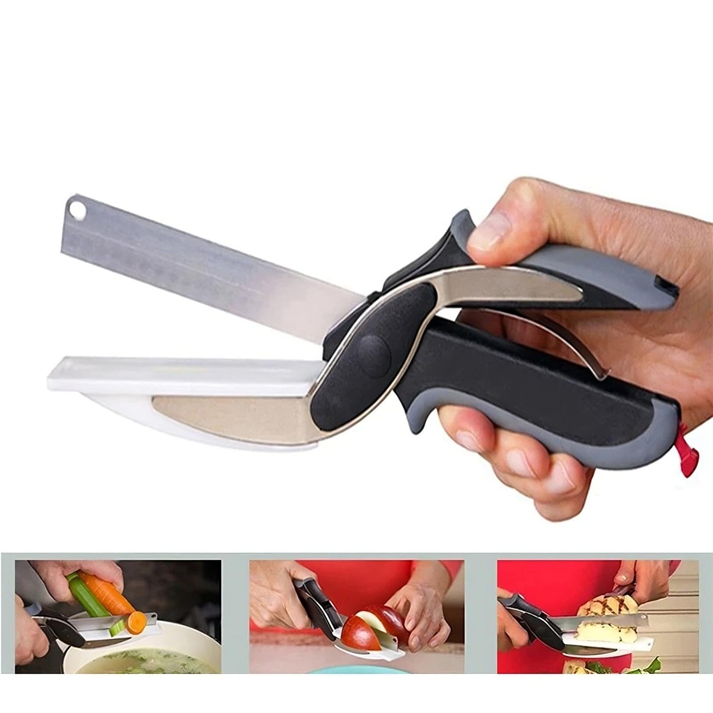 Chop Kitchen Scissors with Cutting Board ViralGalleria.com