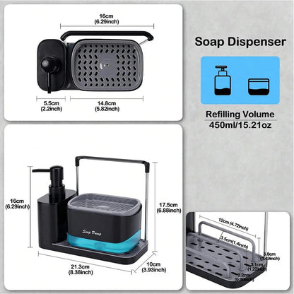 5-in-1 Hand and Dish Soap Dispenser Set ViralGalleria.com