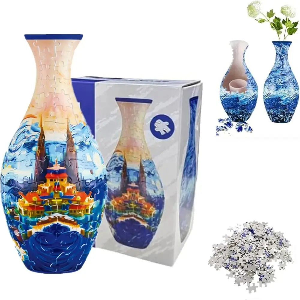 3D Vase Puzzle ViralGalleria.com