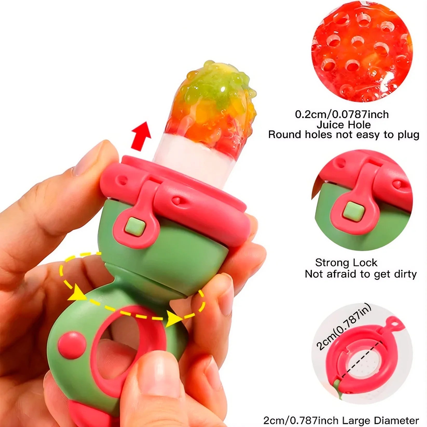 Baby Fruit Squeezer Feeder ViralGalleria.com