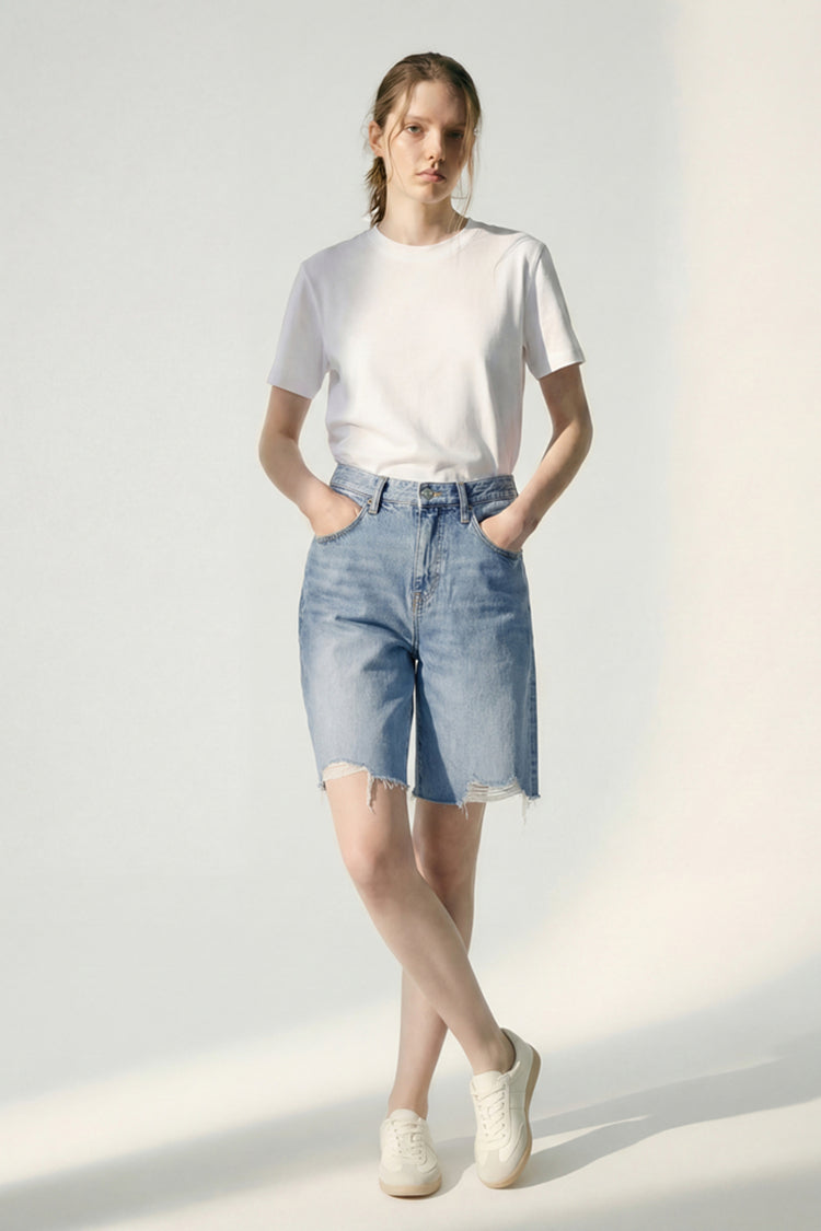 Coastal Breeze 90's Bermuda Shorts HJ807 Hey Joanie