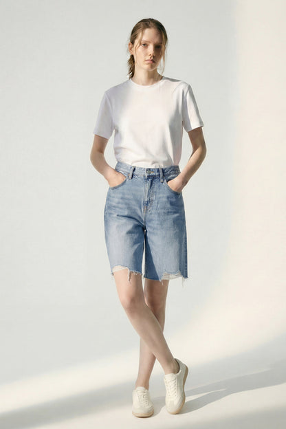 Coastal Breeze 90's Bermuda Shorts HJ807 Hey Joanie