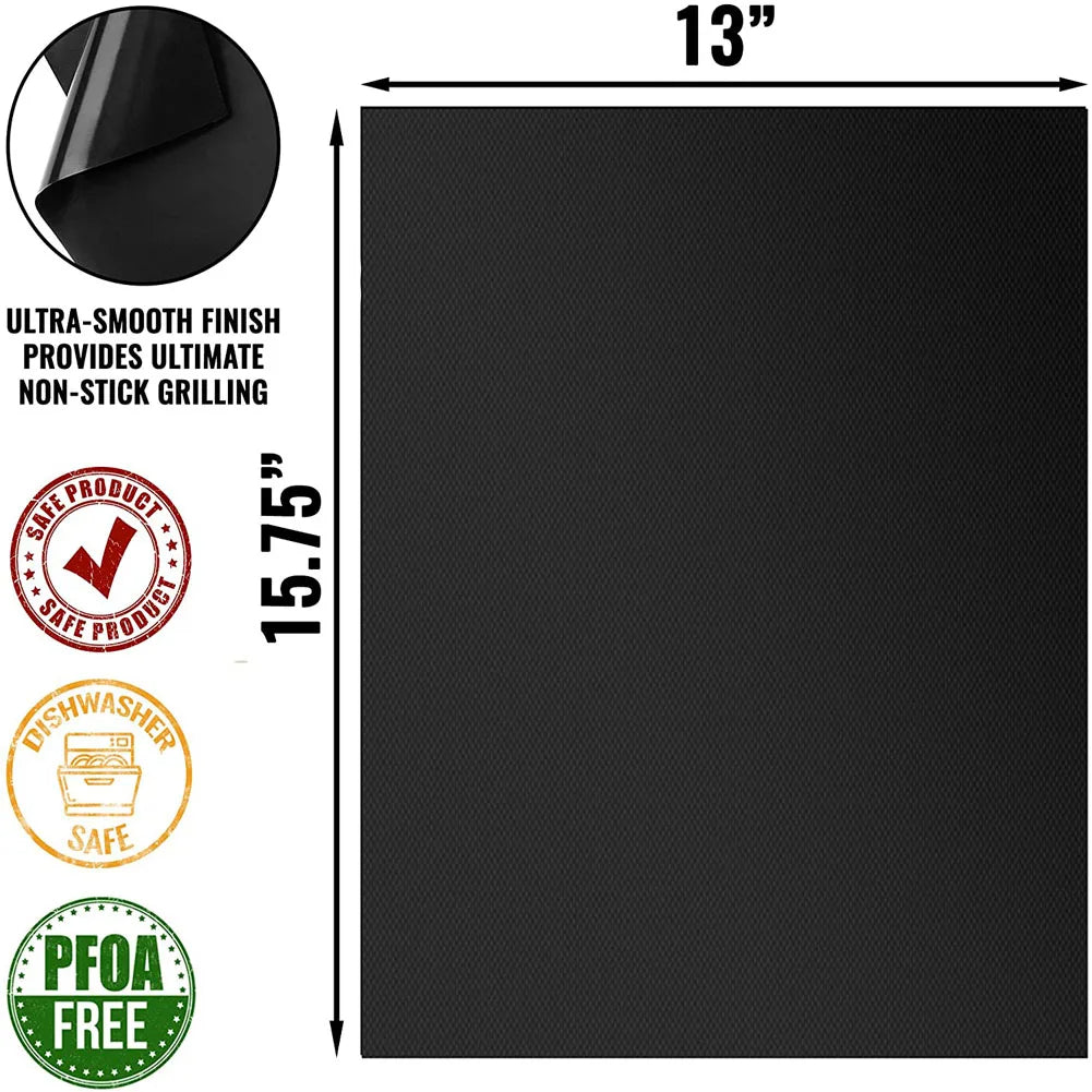 Non-Stick BBQ Grill Mat ViralGalleria.com